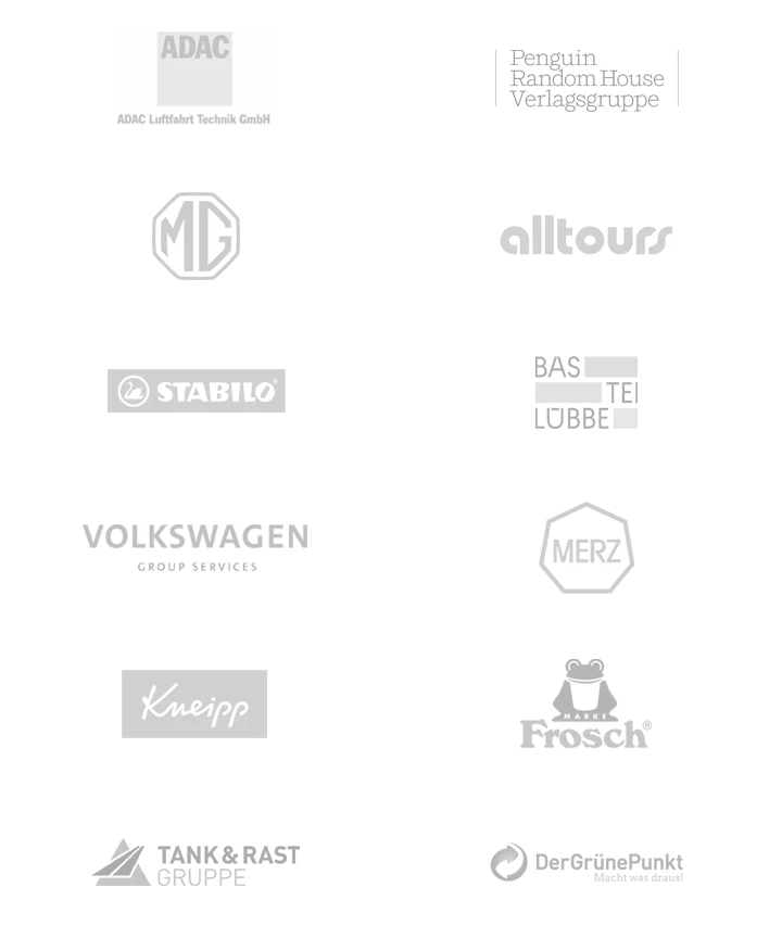 Eine Auswahl unserer Cookie Consent Kunden